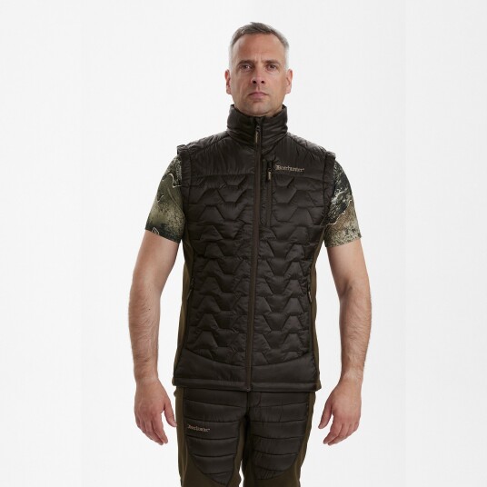 Deerhunter Excape Quilted Waistcoat Art Green M