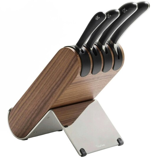 Robert Welch Signature Q Knivblokk Med 4 Kniver Valnøtt