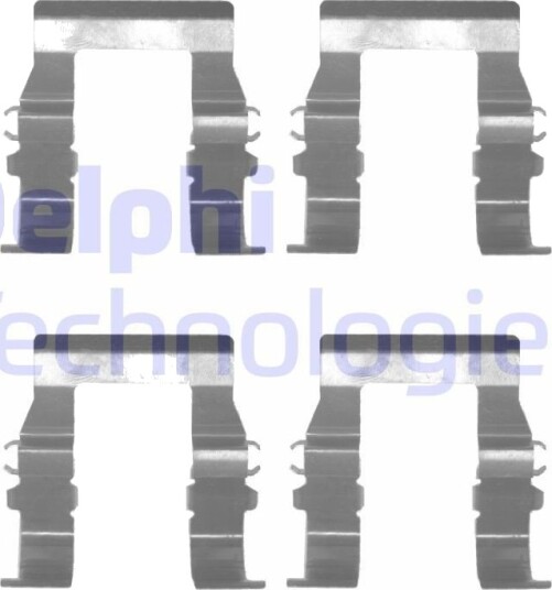 Monteringssett bremseklosser DELPHI LX0171