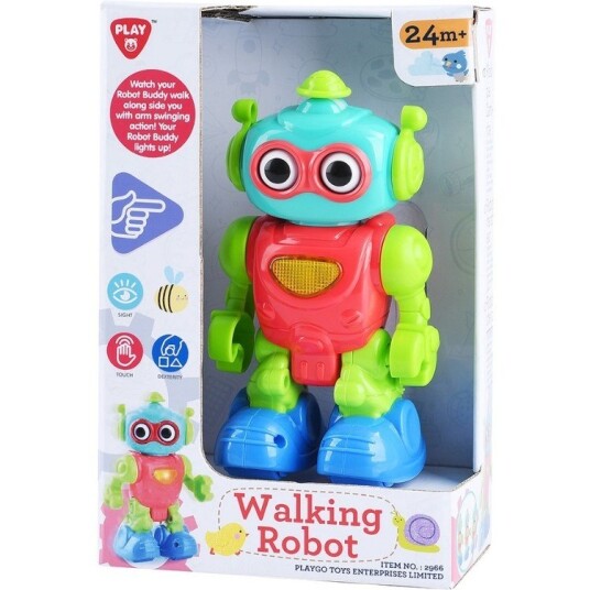 Playgo Gående robot med lys