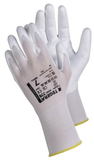 Tegera 778 Hanske Nylon/PU 9 Klær
