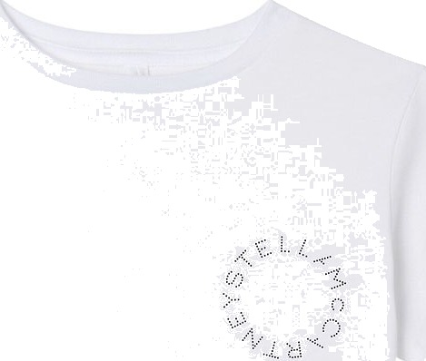 Stella McCartney Kids T skjorte Hvit m. Logo Stella McCartney Kids 12 år 152 T skjorte