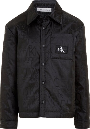 Calvin Klein Jakke Svart m. Logoer Calvin Klein 8 år (128) Overgangsjakke