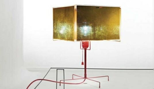 24 Karat Blau T. Bordlampe   Ingo Maurer   Stue   Metall