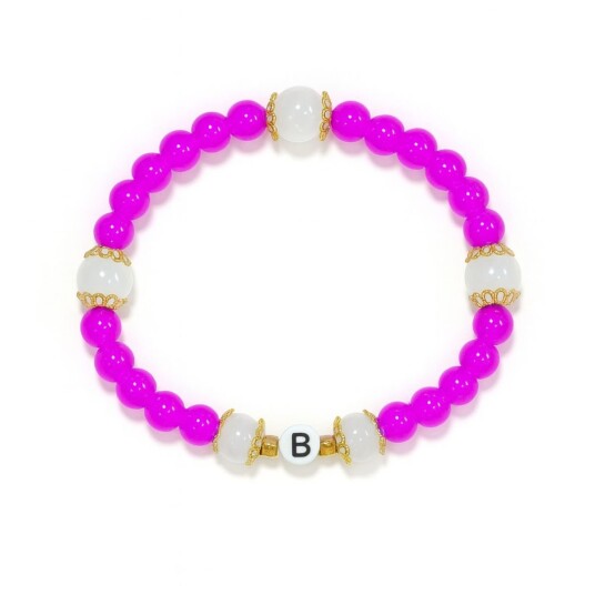 Amalies Design Armbånd B Rosa/hvit Rosa Amalies Design Armbånd B Rosa/hvit Rosa