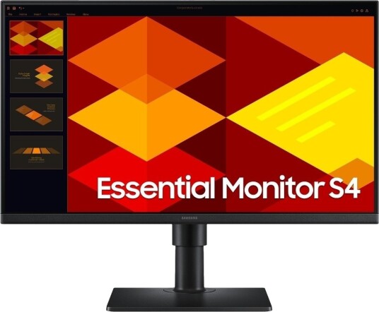 Samsung 24" Essential S4 FHD IPS Skjerm 100Hz Sort