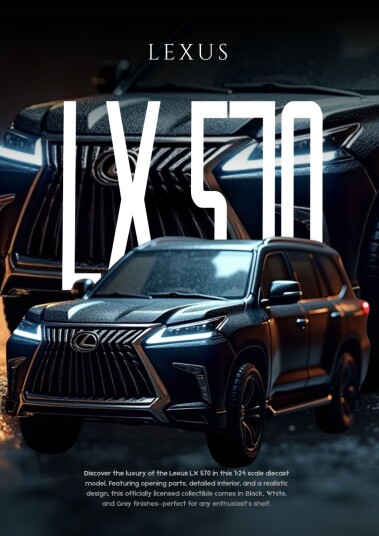 Poster Lexus LX 570 Luksus