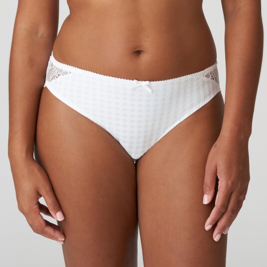 Primadonna Truser Madison High-Waisted Brief Hvit 46 Dame