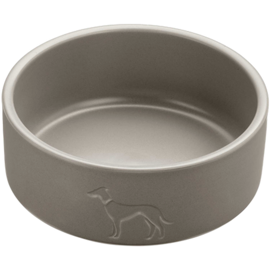 Matskål Osby Taupe 1100Ml/Ø16Cm Hund Hundens Matplass Hundeskåler Og Spiseunderlag Hunter