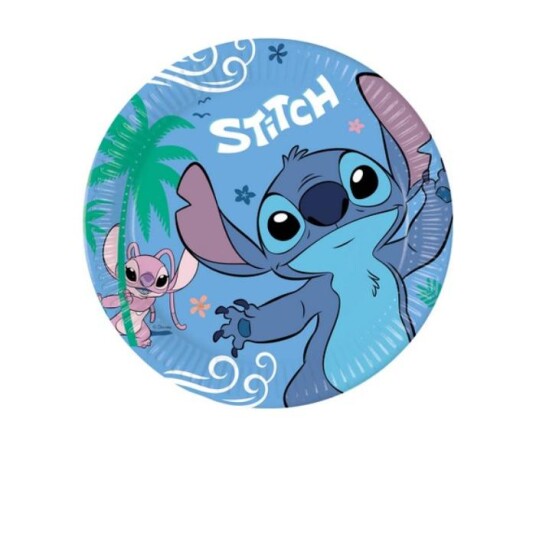 Papptallerken Stitch 23cm Pk/8 