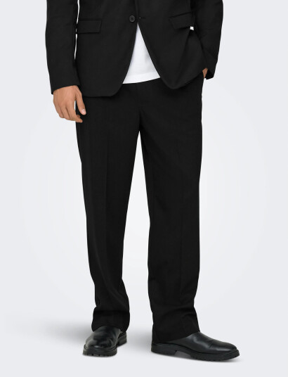 ONLY & SONS Onsmiro Tailored Loose 0346 Pant Noos - Black - XL