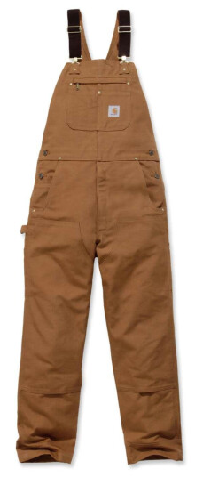 Carhartt Bib Overall Selebukse brun Brun, Klær