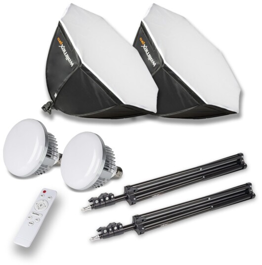 Walimex Pro LED Octagon Softboks Bi Color 60W 65cm 2 pakning