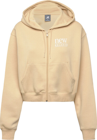 New Balance Reimagined Fleece Full Zip Yellow XL New Balance Reimagined Fleece Full Zip Yellow XL