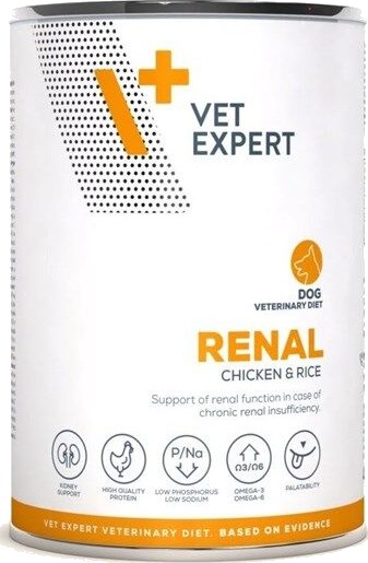 Vetexpert Vet Hundemat Expert Renal Våtfôr Kylling 400 G