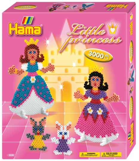 Hama Ironing beads set - Little princess 3000pcs.
