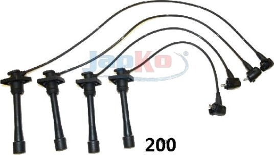 JAPKO 132200 Tennplugg kabelsett JAPKO 132200 Tennplugg kabelsett