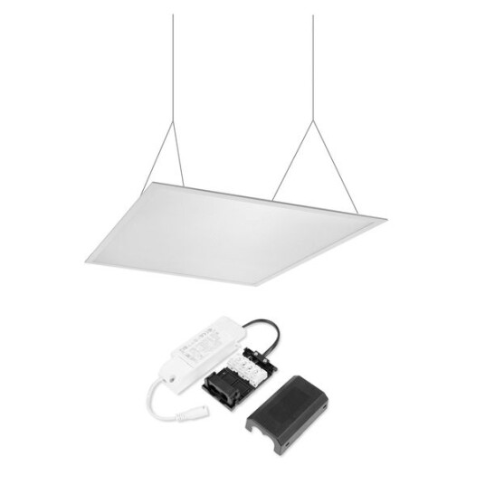 Led panel AGGE Backlit Panel PRO   40W / 3000K 6000K / Hengende LED panel + Driver Triac dimmer