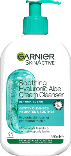 Garnier SkinActive Hyaluronic Aloe Gentle Cleanser 250ml