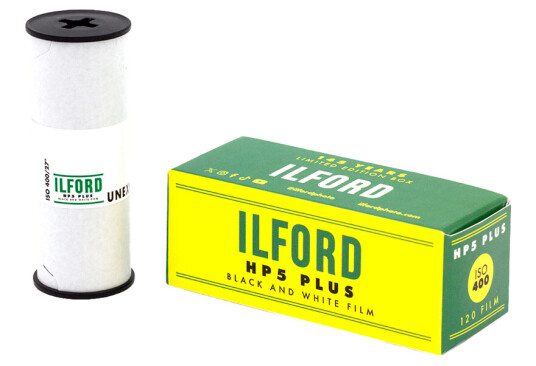 Ilford HP5 Plus 120 Sort/hvit negativ film 400 ISO Ilford HP5 Plus 120 Sort/hvit negativ film 400 ISO