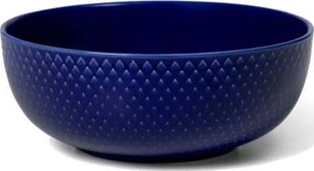 Lyngby Porcelæn Rhombe skål Ø 15,5 cm Mørkeblå Lyngby Porcelæn Rhombe skål Ø 15,5 cm Mørkeblå