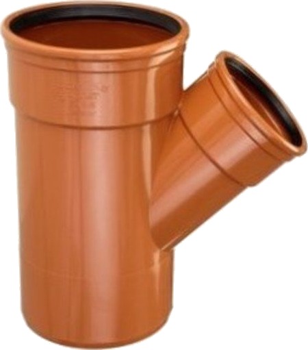 Kaczmarek 400 X 160 Mm 45 Gr. Pvc-Kloakgrenrør