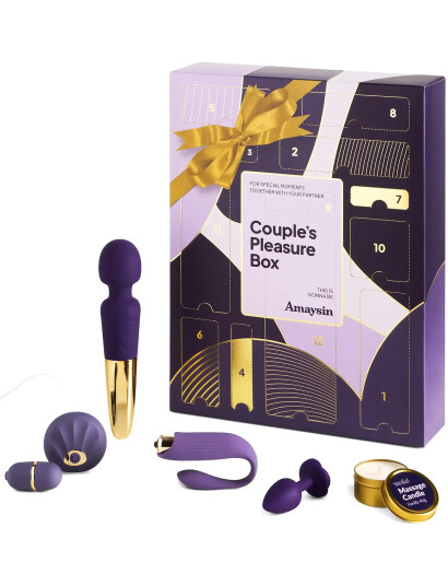 Amaysin Amaysin Couple"s Pleasure Box   Christmas Calendar   Purple   ONE SIZE