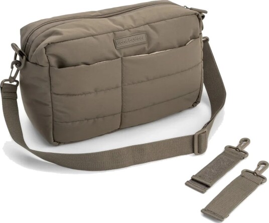 Done by Deer Quilted Stroller Bag Taupe TAUPE 35X 15X H 23 cm