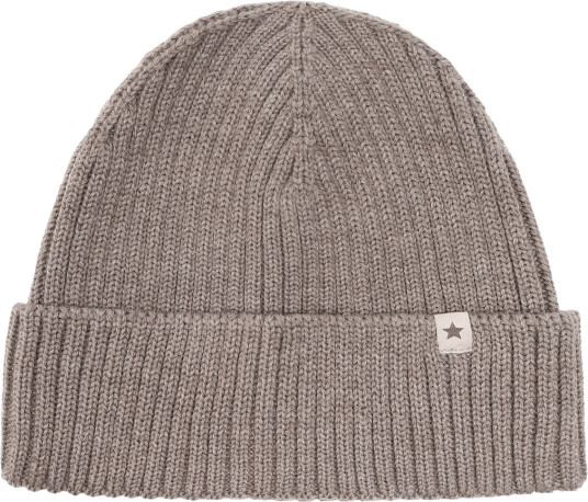 Huttelihut Beanie Wool Knit - Grey - 52\2-4Y