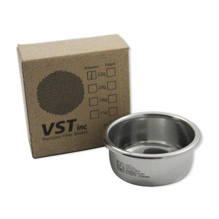 VST Precision Filter Basket - 22g , Ridgeless