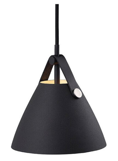 DFTP Strap 16 Pendellampe Sort