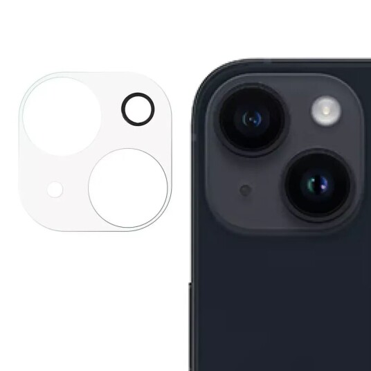 INCOVER iPhone 15 / 15 Plus Herdet Beskyttelsesglass for Kameralinse - 9H - Gjennomsiktig