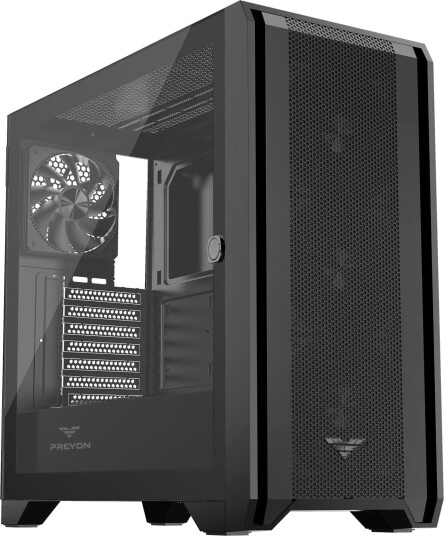 Preyon Nest Windy ATX MicroATX Mini-ITX Svart Preyon Nest Windy ATX MicroATX Mini-ITX Svart