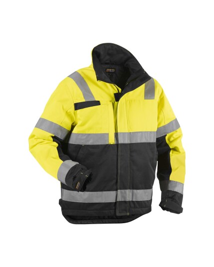Blåkläder 486218113399XXL Synlighetsjakke varselgul/svart, vinter Str. XXL, Klær