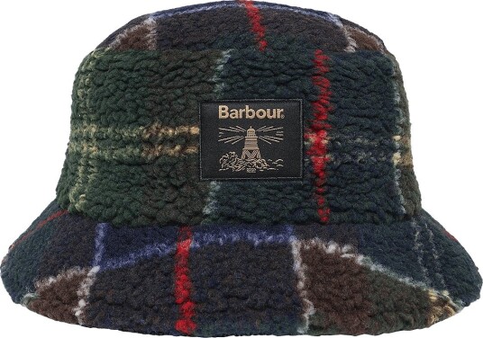 Barbour Barbour Field Fleece Bucket Hat - CLASSIC TARTAN/BLACK - S