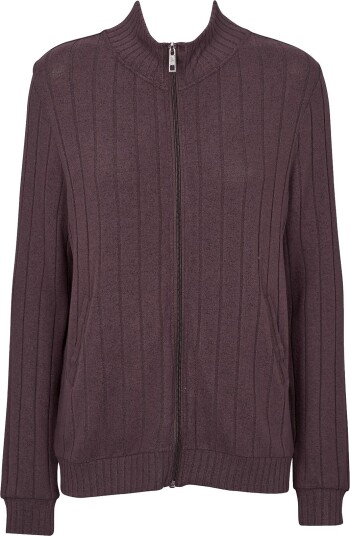 Missya Cozy Cardigan - DARK BROWN - XS