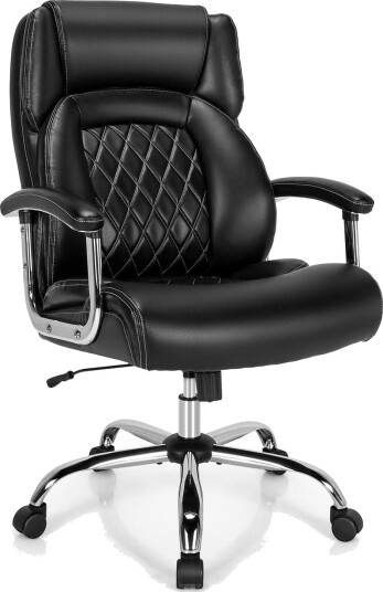 Ergonomisk kontorstol – 225 kg kapasitet justerbar hvilestilling