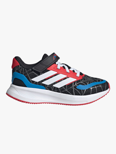 Adidas Originals Core Black/Ftwr White/Pure Ruby Runfalcon Spider Man El C Sneakers 31