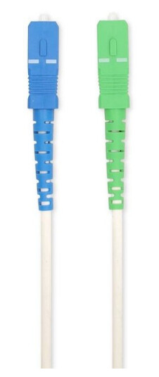 Nedis Glassfiber patchkabel | SMF Single Mode Phase | SC/APC | SC/UPC | 100 Gbps | 6.00 m | Hvit | Gift Box with Euro Lock