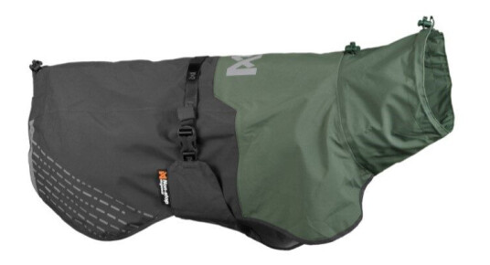 Non-Stop Dogwear Fjord Regndekken Grønn 55 cm for Hund