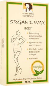 Hanne Bang Økologisk Wax Body 24 stk. Hanne Bang Økologisk Wax Body 24 stk.