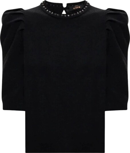 Twinset Dame Strikkevarer Svart L,