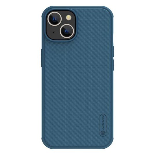 Nillkin Super Frosted Shield Pro-Deksel Til Iphone 14 Plus Bakdeksel Blå