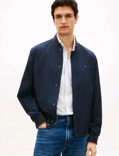 Tommy Hilfiger Tech Lightweight Bomber   Navy   XXL