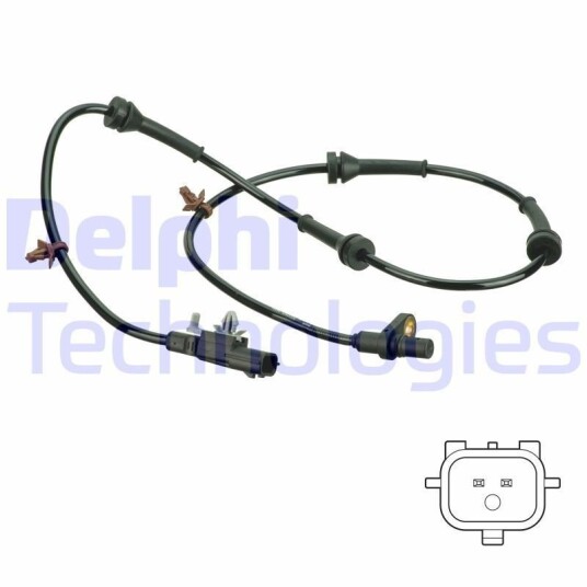 Sensor, ABS DELPHI SS20825