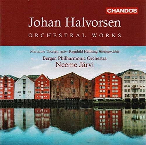 Halvorsen, Jarvi, Bergen Phil Orch Orchestral Works CD
