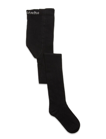 Minymo Stocking Solid Black 140-146