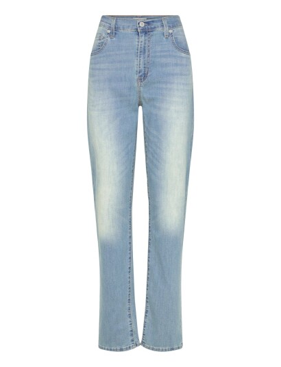Levi"s® 724 High Rise Straight Slipped Blue 24 x 32 Levi"s® 724 High Rise Straight Slipped Blue 24 x 32