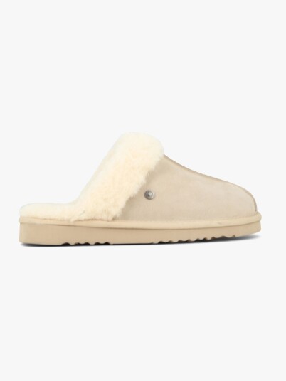Mjúka Yrsa Fôrede Slip in Tøfler Sand 34