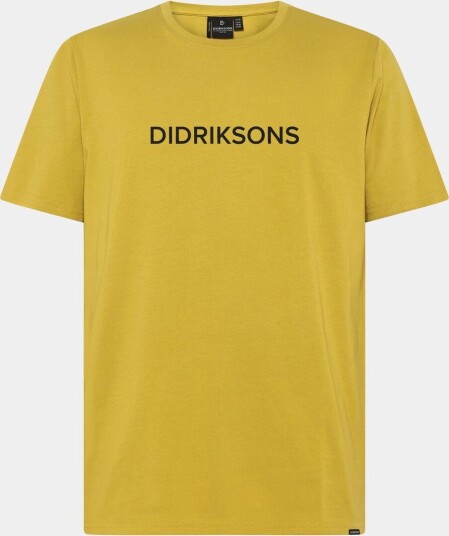 Didriksons Harald T shirt Didriksons Yellow Pollen